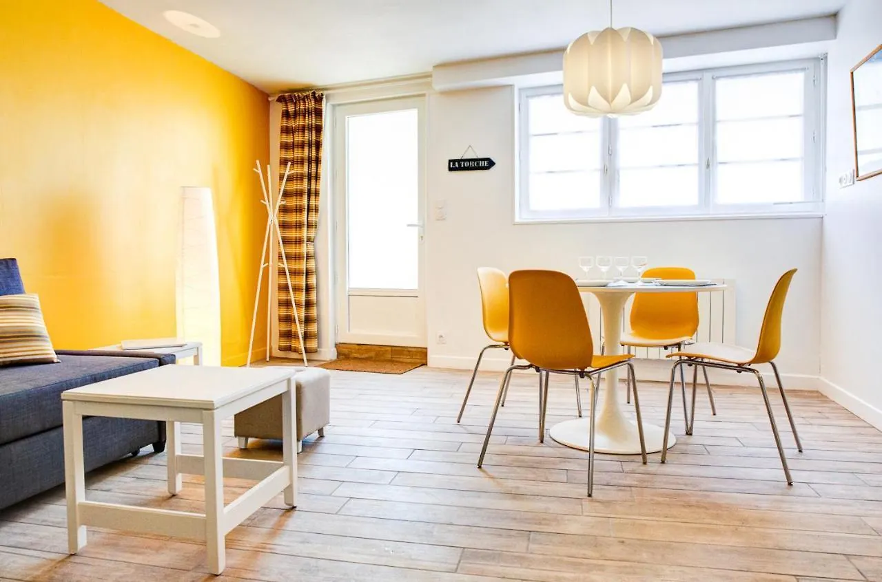 350 M De La Plage - Bel Appartement Pour 4 Penmarcʼh 아파트